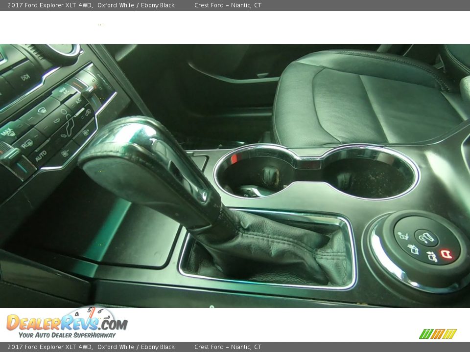 2017 Ford Explorer XLT 4WD Oxford White / Ebony Black Photo #16