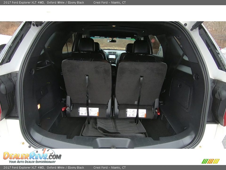 2017 Ford Explorer XLT 4WD Oxford White / Ebony Black Photo #20