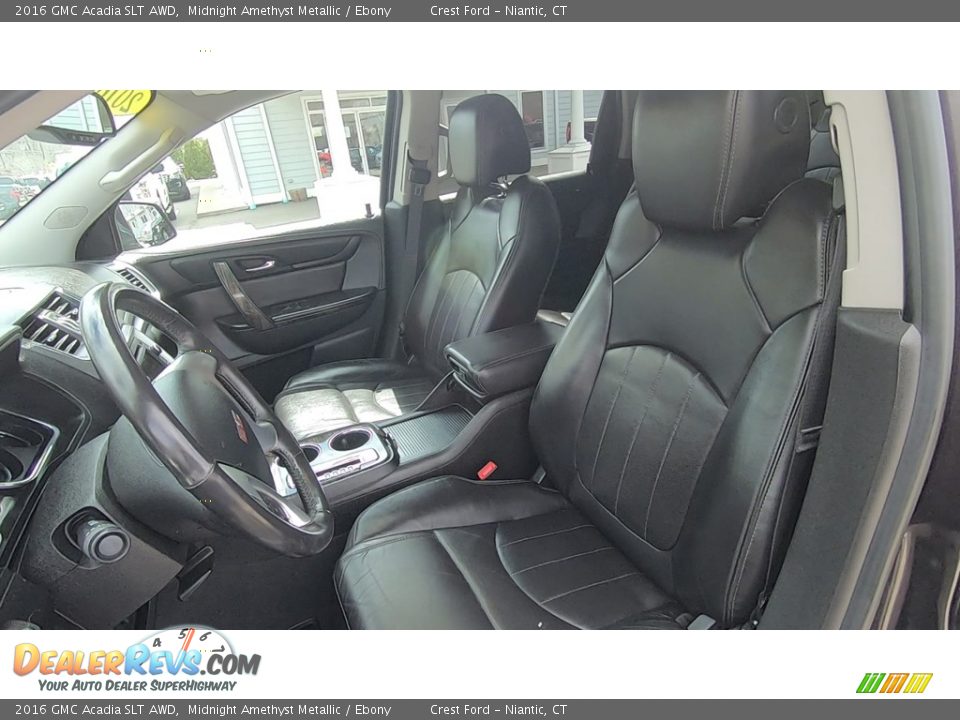 Front Seat of 2016 GMC Acadia SLT AWD Photo #12