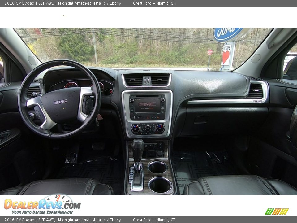 Dashboard of 2016 GMC Acadia SLT AWD Photo #20