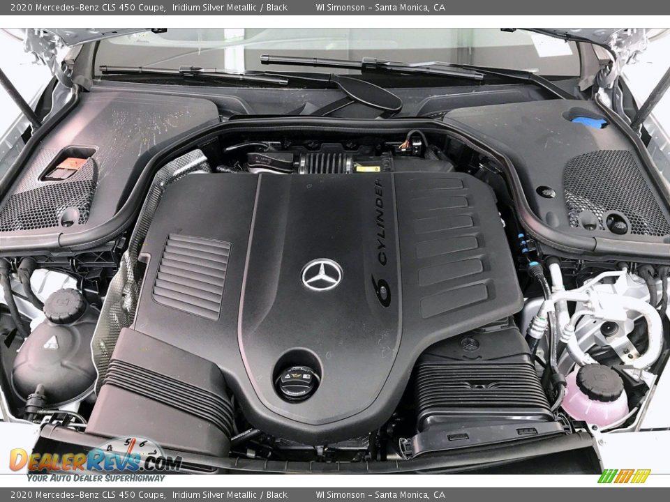 2020 Mercedes-Benz CLS 450 Coupe Iridium Silver Metallic / Black Photo #8