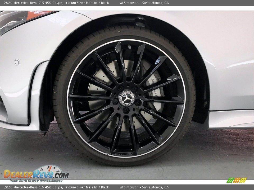 2020 Mercedes-Benz CLS 450 Coupe Iridium Silver Metallic / Black Photo #9