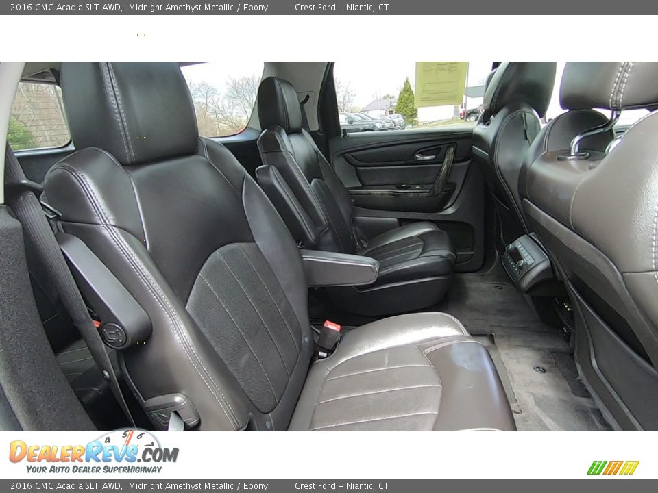 Rear Seat of 2016 GMC Acadia SLT AWD Photo #24