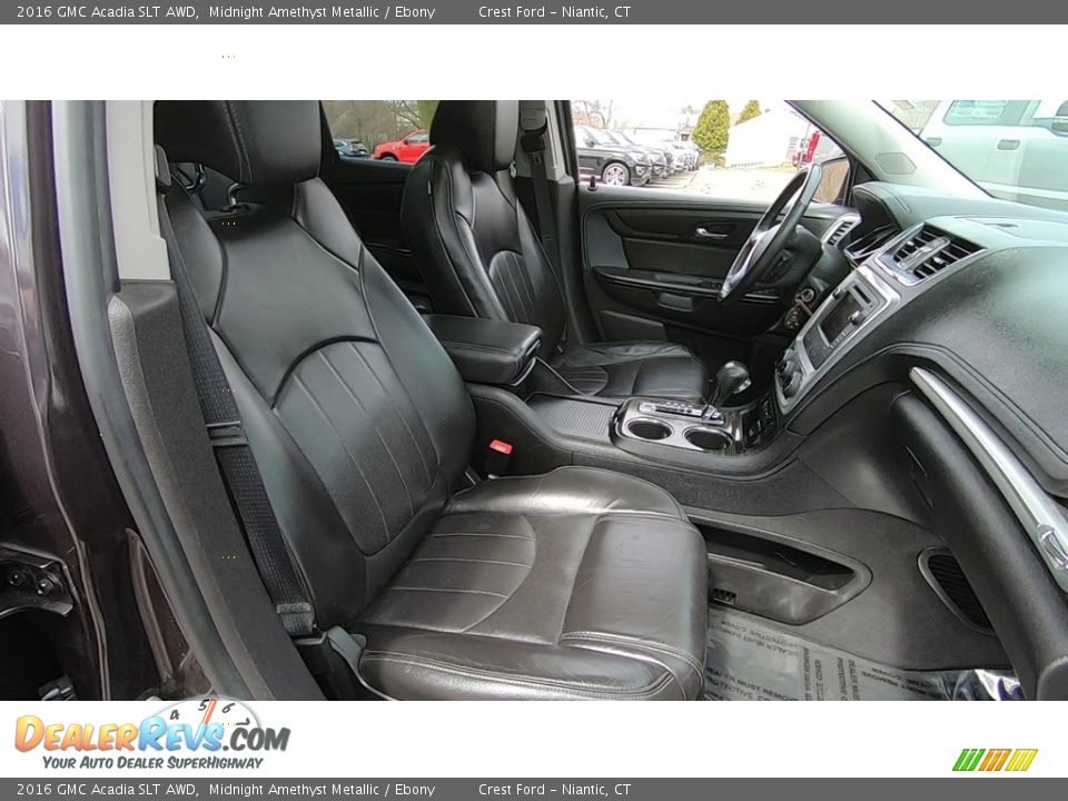 Front Seat of 2016 GMC Acadia SLT AWD Photo #26