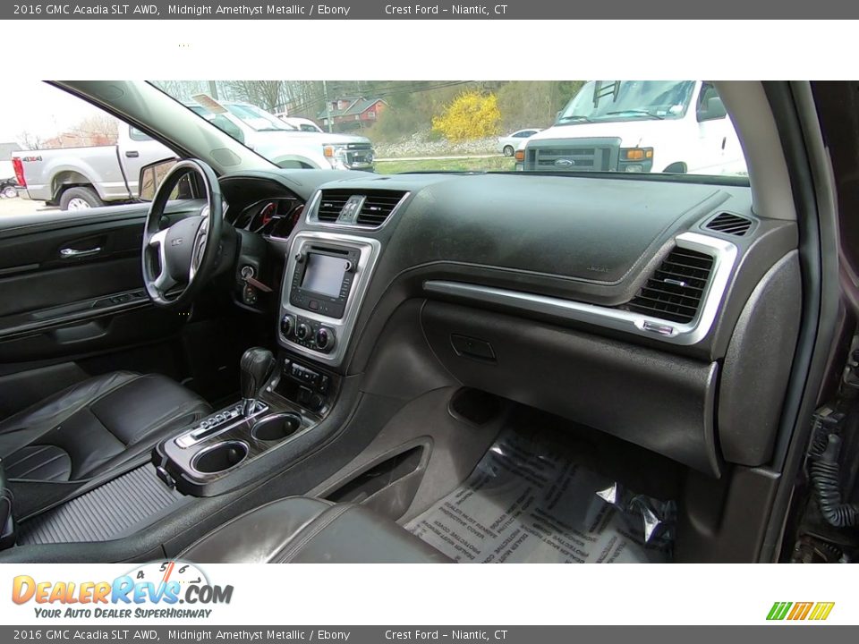 Dashboard of 2016 GMC Acadia SLT AWD Photo #27