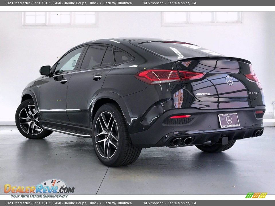 2021 Mercedes-Benz GLE 53 AMG 4Matic Coupe Black / Black w/Dinamica Photo #2