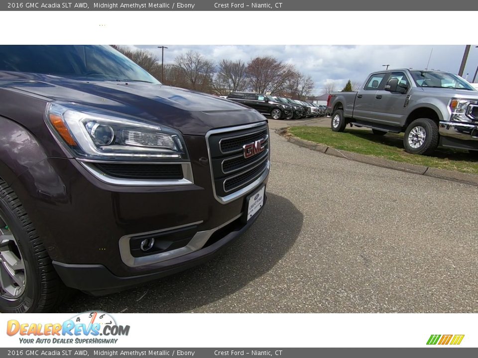 2016 GMC Acadia SLT AWD Midnight Amethyst Metallic / Ebony Photo #29