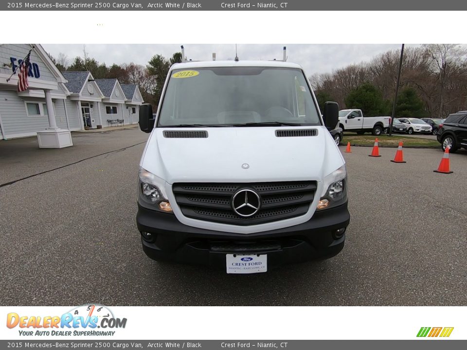2015 Mercedes-Benz Sprinter 2500 Cargo Van Arctic White / Black Photo #2