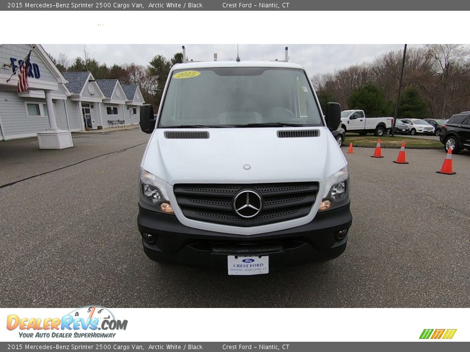 2015 Mercedes-Benz Sprinter 2500 Cargo Van Arctic White / Black Photo #2