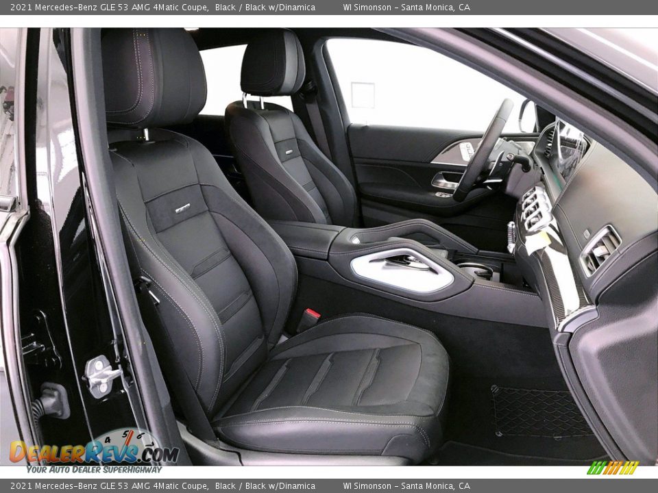 Black w/Dinamica Interior - 2021 Mercedes-Benz GLE 53 AMG 4Matic Coupe Photo #5