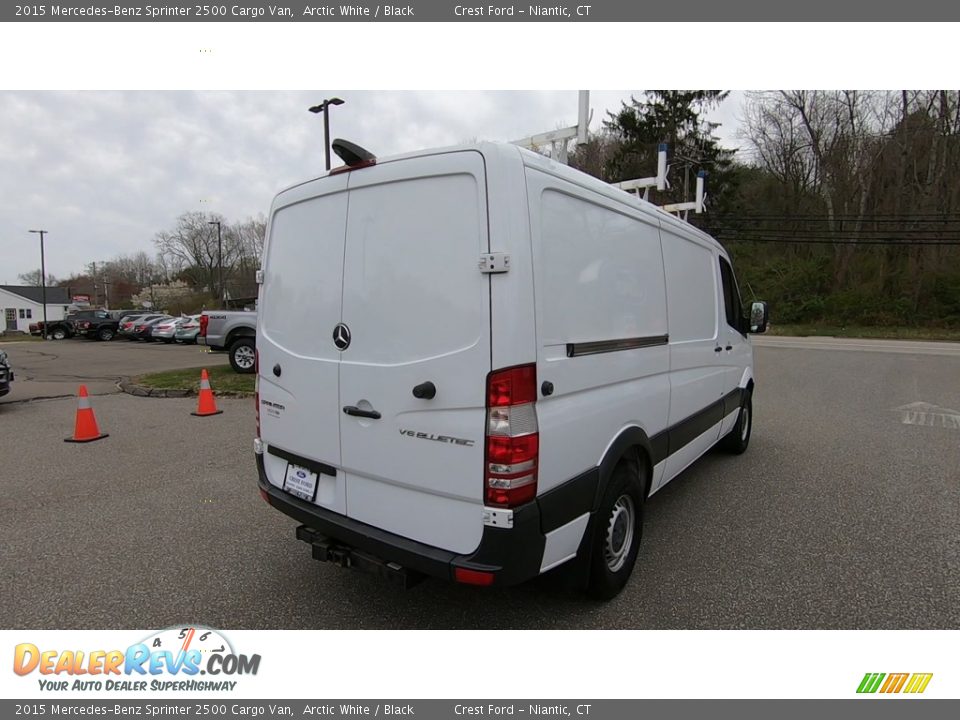 2015 Mercedes-Benz Sprinter 2500 Cargo Van Arctic White / Black Photo #7