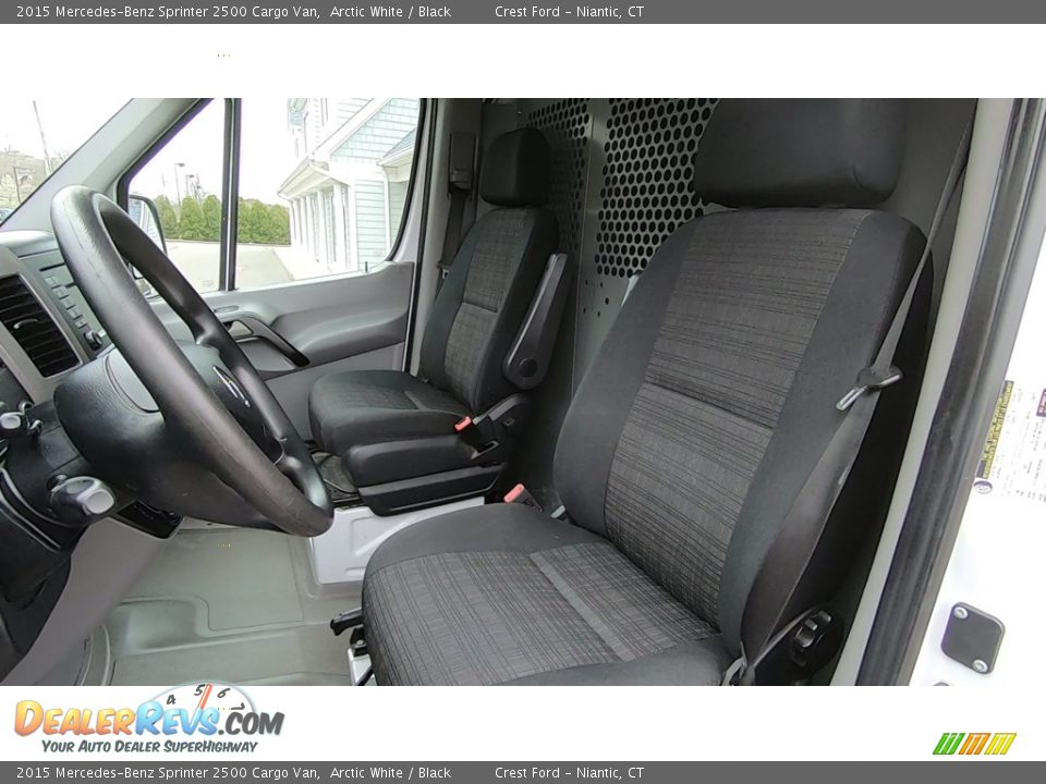 Front Seat of 2015 Mercedes-Benz Sprinter 2500 Cargo Van Photo #12