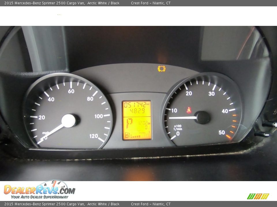 2015 Mercedes-Benz Sprinter 2500 Cargo Van Gauges Photo #14