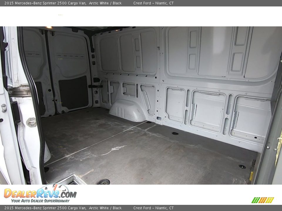 2015 Mercedes-Benz Sprinter 2500 Cargo Van Arctic White / Black Photo #21