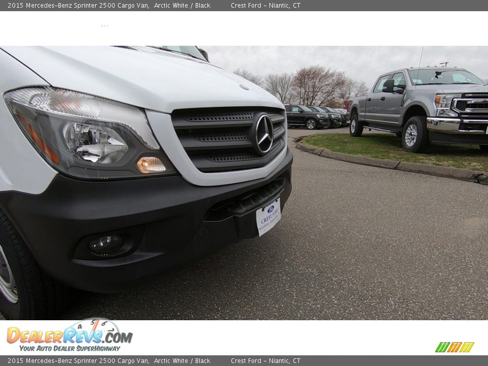 2015 Mercedes-Benz Sprinter 2500 Cargo Van Arctic White / Black Photo #26