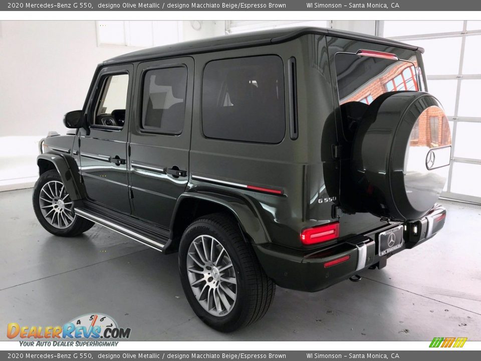 designo Olive Metallic 2020 Mercedes-Benz G 550 Photo #2