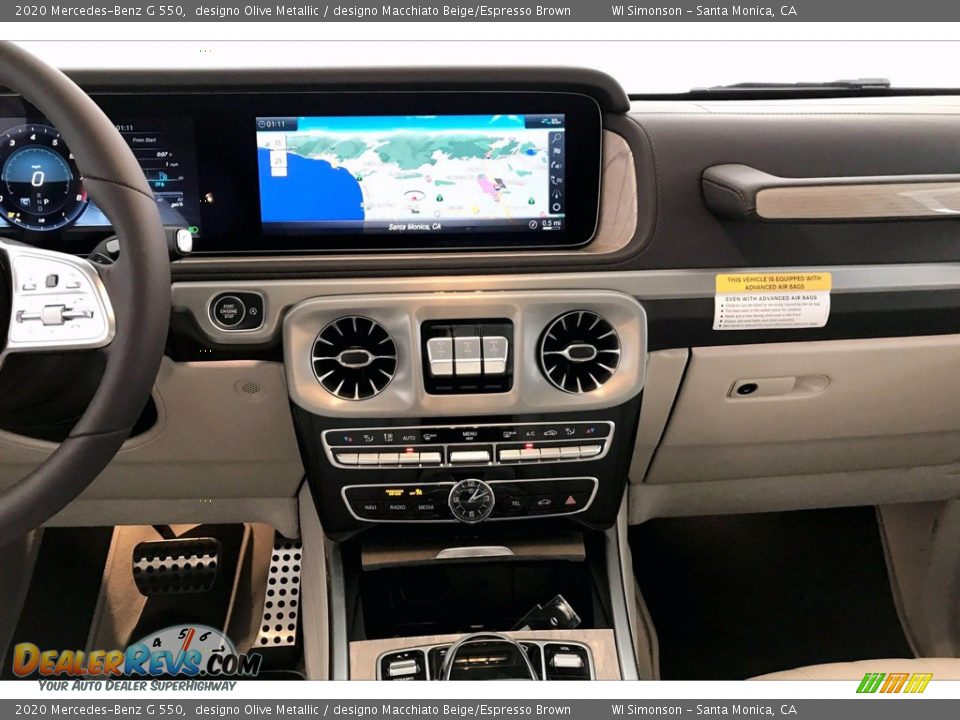 Dashboard of 2020 Mercedes-Benz G 550 Photo #6