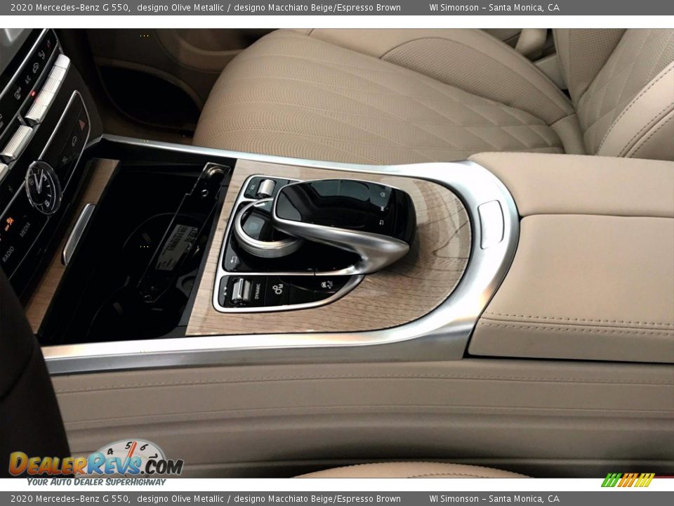 2020 Mercedes-Benz G 550 designo Olive Metallic / designo Macchiato Beige/Espresso Brown Photo #7