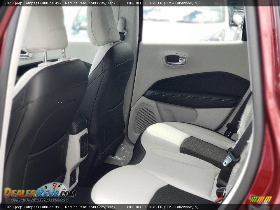 2020 Jeep Compass Latitude 4x4 Redline Pearl / Ski Gray/Black Photo #9