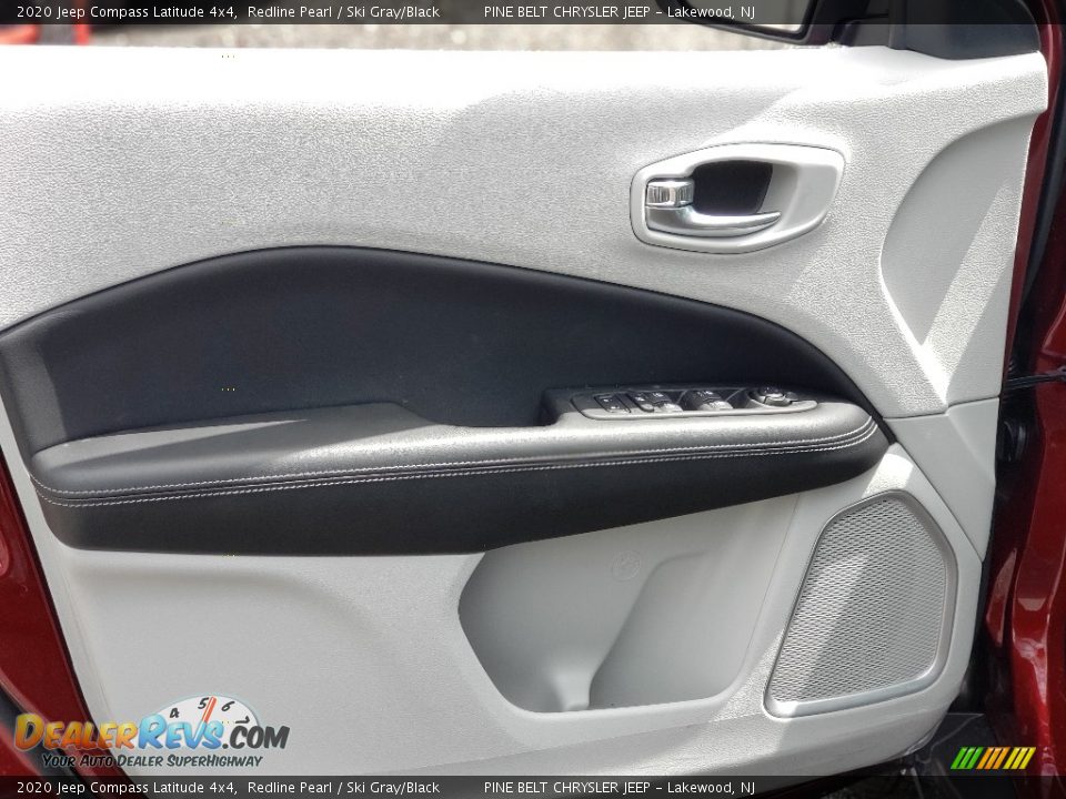 2020 Jeep Compass Latitude 4x4 Redline Pearl / Ski Gray/Black Photo #11