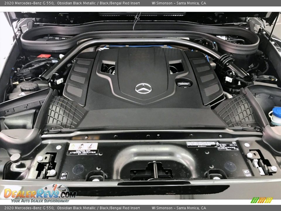 2020 Mercedes-Benz G 550 4.0 Liter DI biturbo DOHC 32-Valve VVT V8 Engine Photo #8