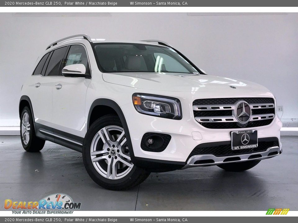 2020 Mercedes-Benz GLB 250 Polar White / Macchiato Beige Photo #10