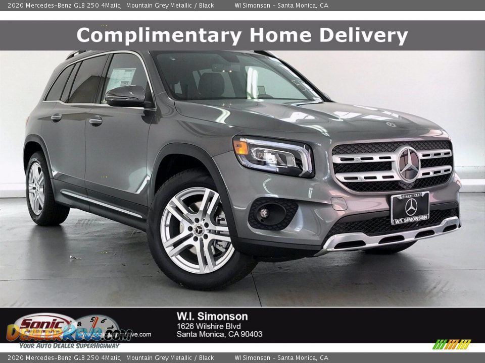 2020 Mercedes-Benz GLB 250 4Matic Mountain Grey Metallic / Black Photo #1
