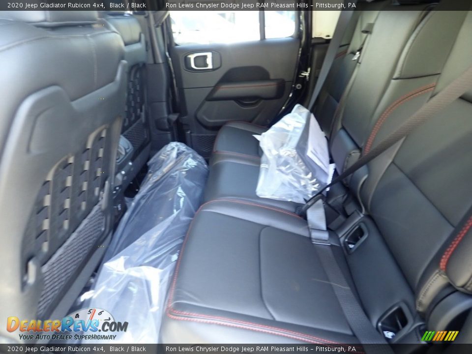 2020 Jeep Gladiator Rubicon 4x4 Black / Black Photo #13