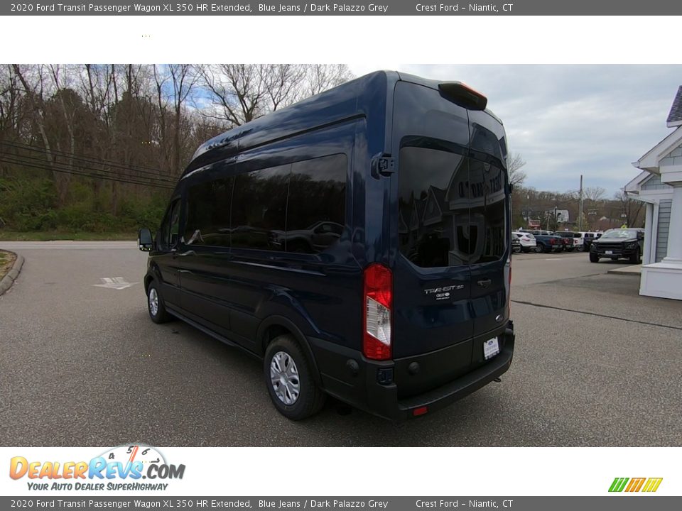 2020 Ford Transit Passenger Wagon XL 350 HR Extended Blue Jeans / Dark Palazzo Grey Photo #5