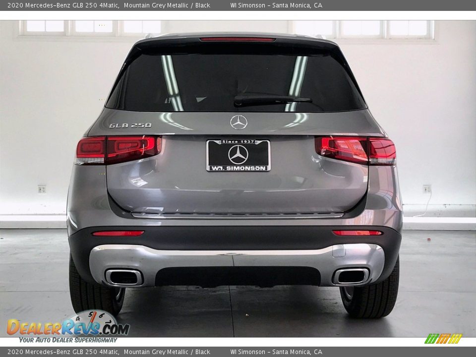 2020 Mercedes-Benz GLB 250 4Matic Mountain Grey Metallic / Black Photo #3