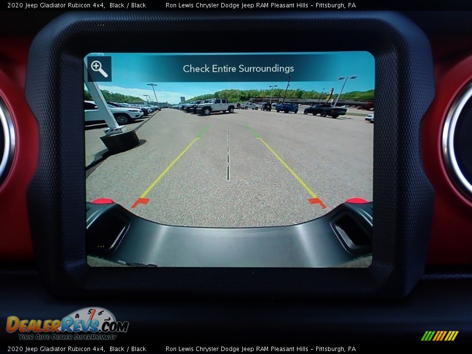 2020 Jeep Gladiator Rubicon 4x4 Black / Black Photo #16