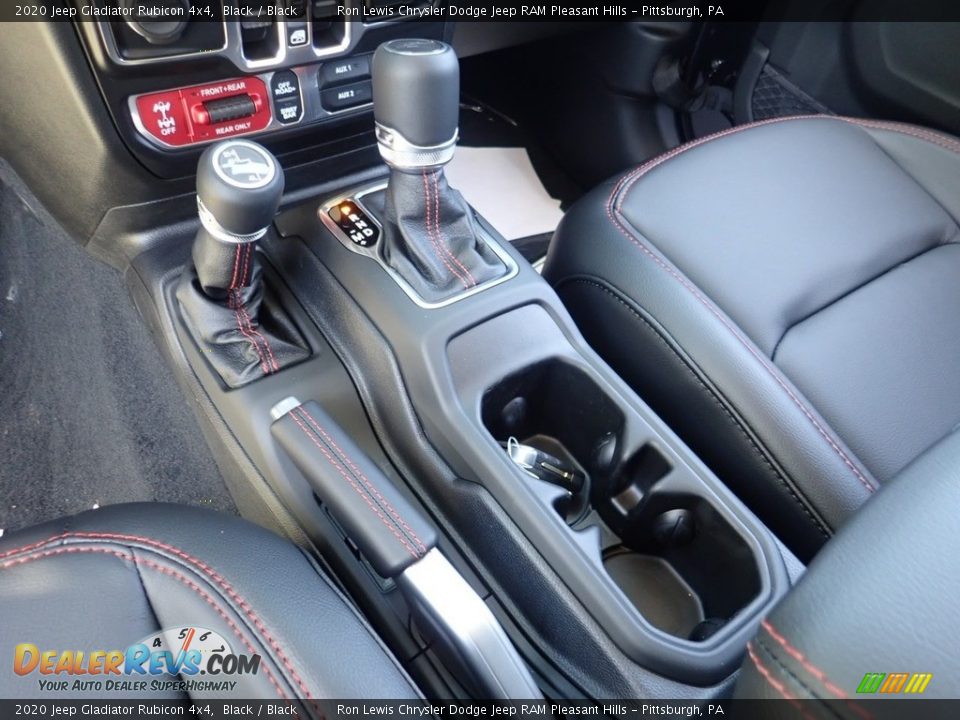 2020 Jeep Gladiator Rubicon 4x4 Black / Black Photo #18