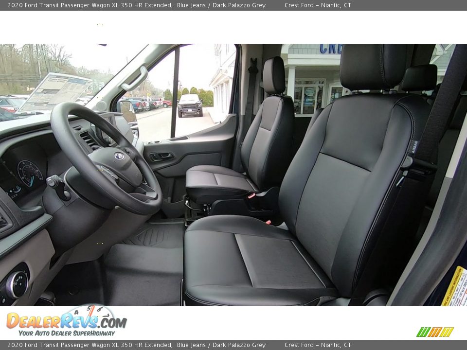 2020 Ford Transit Passenger Wagon XL 350 HR Extended Blue Jeans / Dark Palazzo Grey Photo #11