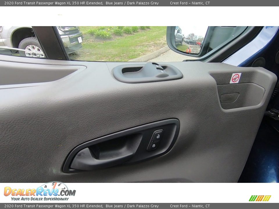 2020 Ford Transit Passenger Wagon XL 350 HR Extended Blue Jeans / Dark Palazzo Grey Photo #12