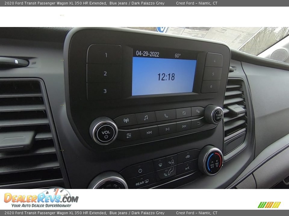 2020 Ford Transit Passenger Wagon XL 350 HR Extended Blue Jeans / Dark Palazzo Grey Photo #14