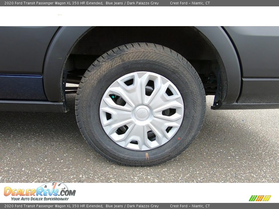 2020 Ford Transit Passenger Wagon XL 350 HR Extended Blue Jeans / Dark Palazzo Grey Photo #17