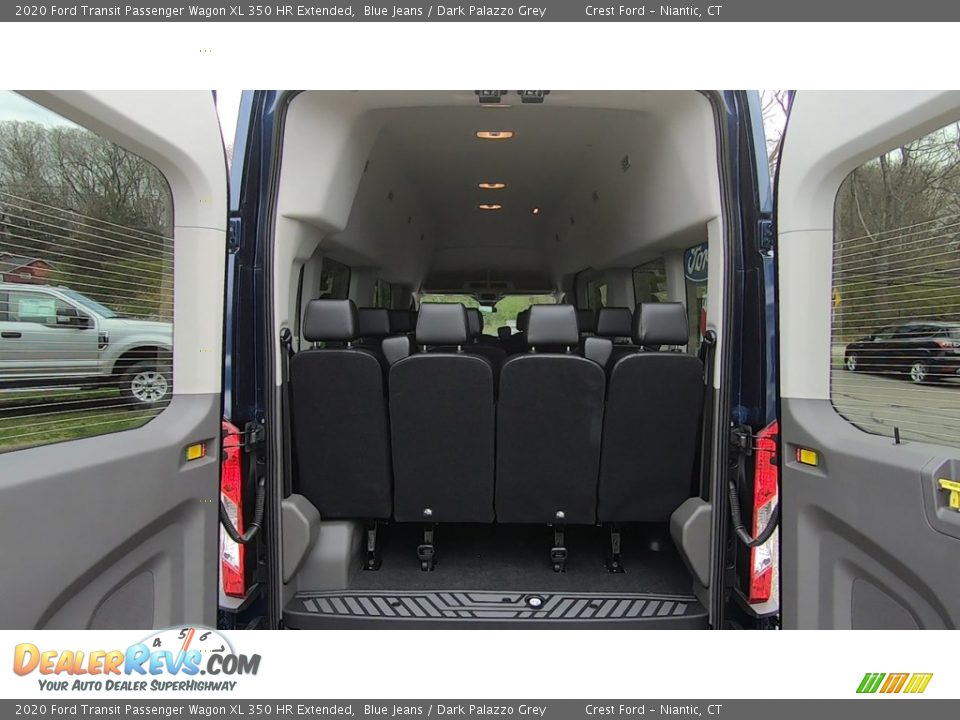 2020 Ford Transit Passenger Wagon XL 350 HR Extended Blue Jeans / Dark Palazzo Grey Photo #18