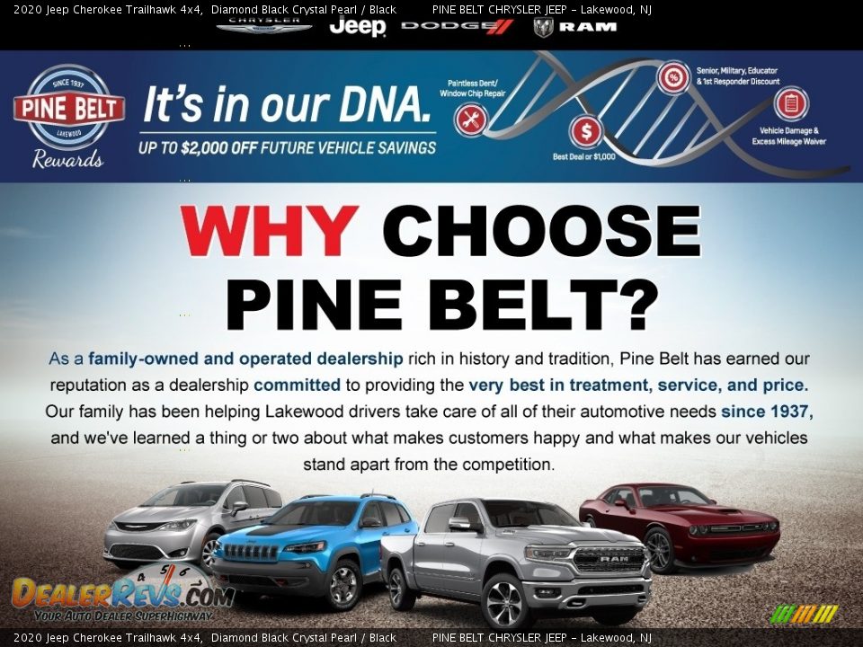 Dealer Info of 2020 Jeep Cherokee Trailhawk 4x4 Photo #5