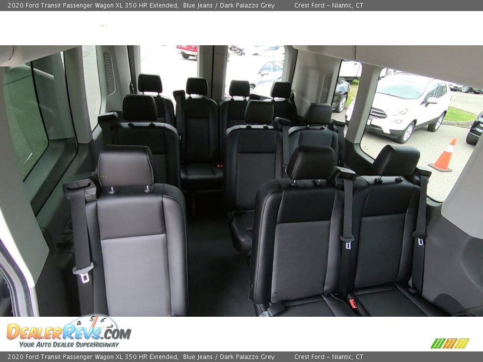 2020 Ford Transit Passenger Wagon XL 350 HR Extended Blue Jeans / Dark Palazzo Grey Photo #21