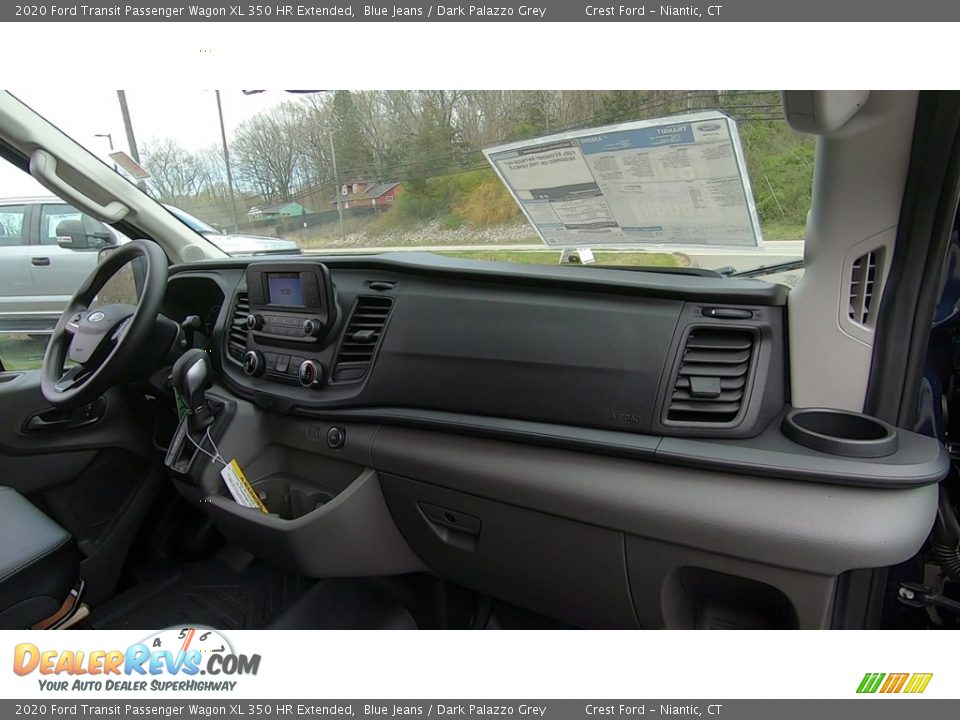 2020 Ford Transit Passenger Wagon XL 350 HR Extended Blue Jeans / Dark Palazzo Grey Photo #24