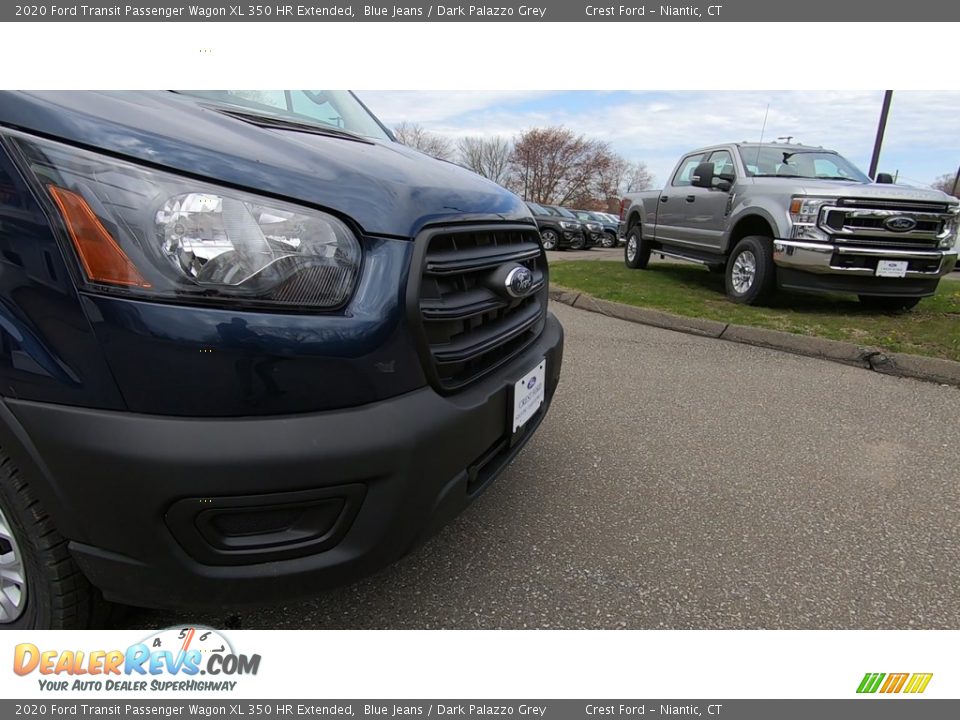 2020 Ford Transit Passenger Wagon XL 350 HR Extended Blue Jeans / Dark Palazzo Grey Photo #26