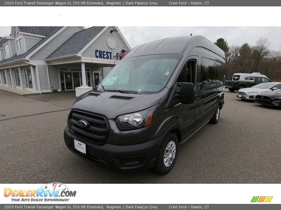 2020 Ford Transit Passenger Wagon XL 350 HR Extended Magnetic / Dark Palazzo Grey Photo #3