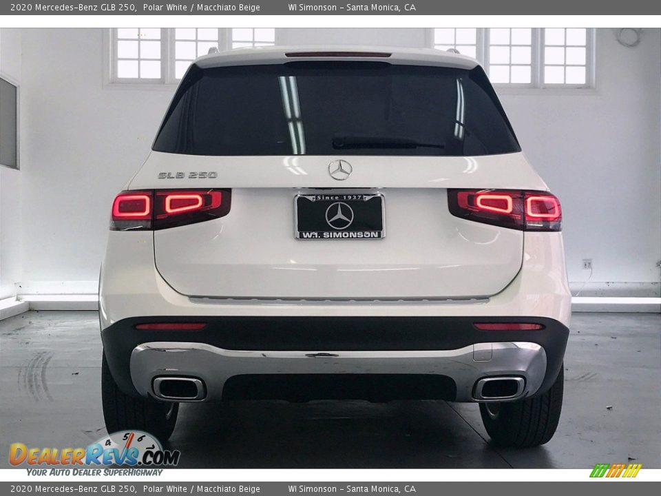 2020 Mercedes-Benz GLB 250 Polar White / Macchiato Beige Photo #3