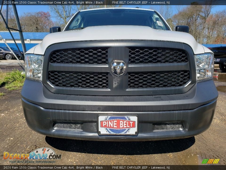 2020 Ram 1500 Classic Tradesman Crew Cab 4x4 Bright White / Black Photo #3