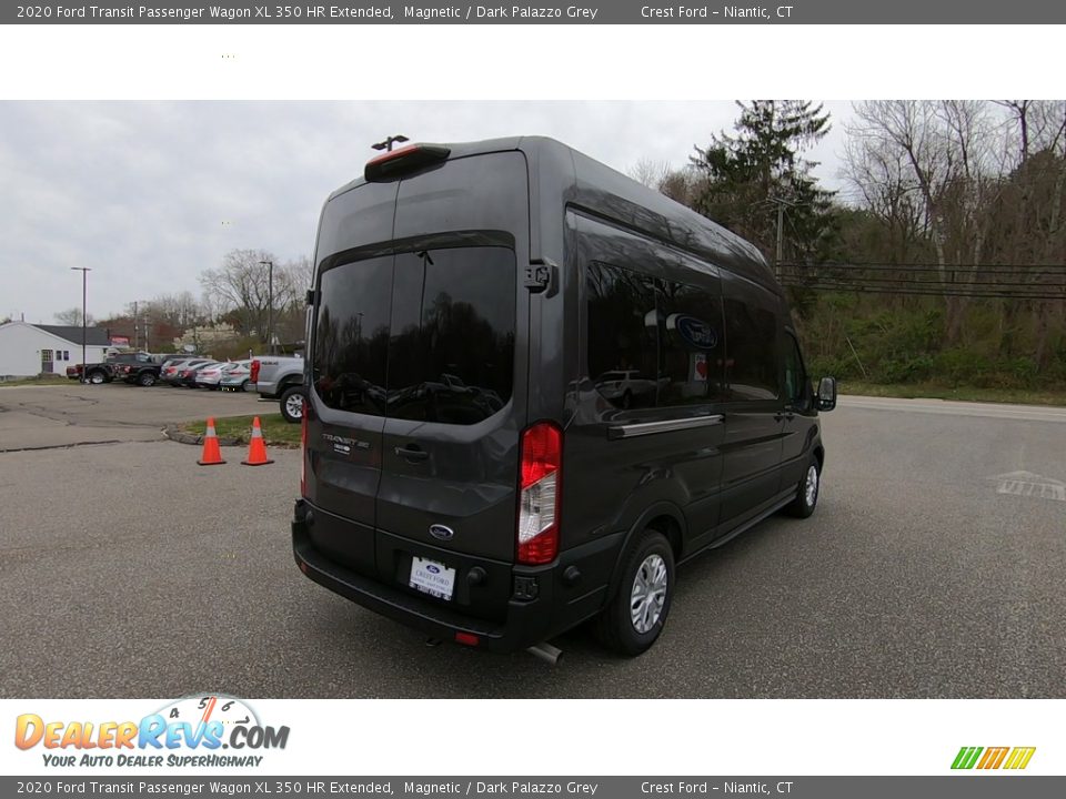 2020 Ford Transit Passenger Wagon XL 350 HR Extended Magnetic / Dark Palazzo Grey Photo #7