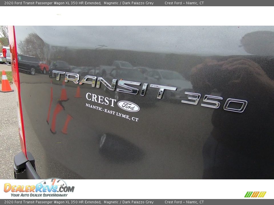 2020 Ford Transit Passenger Wagon XL 350 HR Extended Magnetic / Dark Palazzo Grey Photo #9
