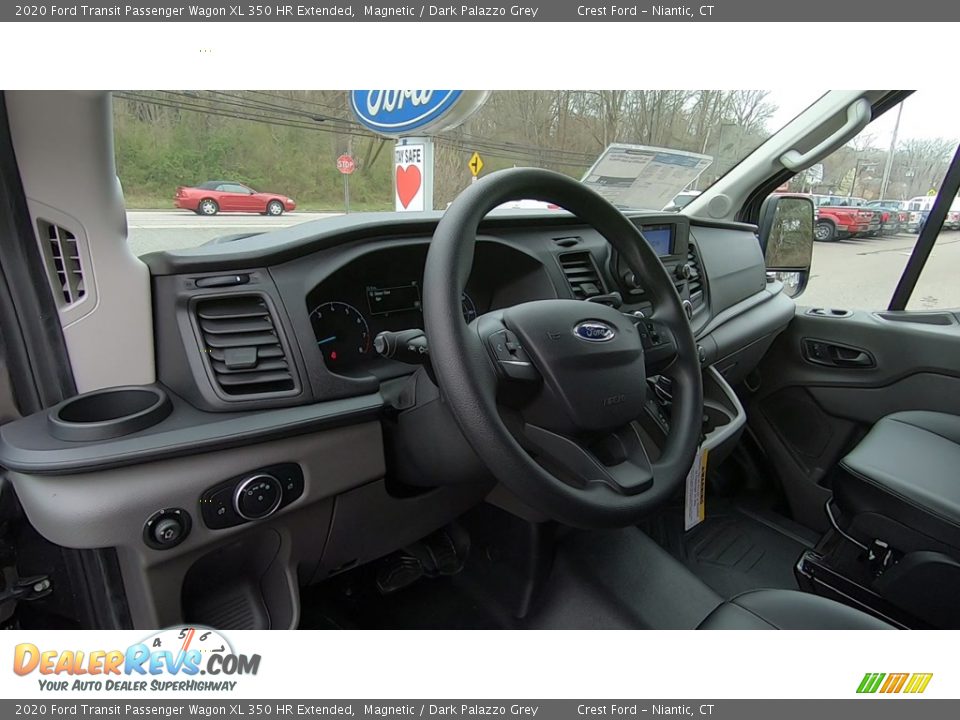 2020 Ford Transit Passenger Wagon XL 350 HR Extended Magnetic / Dark Palazzo Grey Photo #10