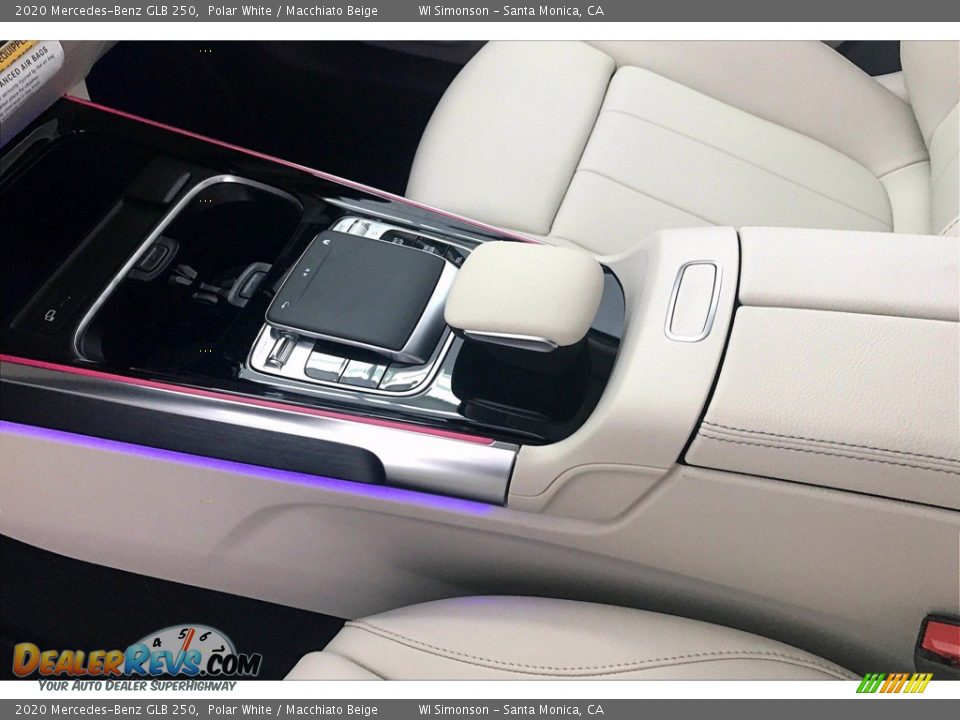 2020 Mercedes-Benz GLB 250 Polar White / Macchiato Beige Photo #7
