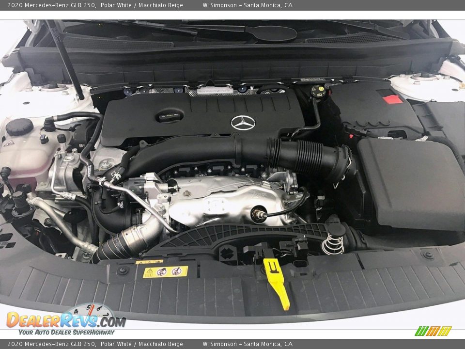 2020 Mercedes-Benz GLB 250 Polar White / Macchiato Beige Photo #8