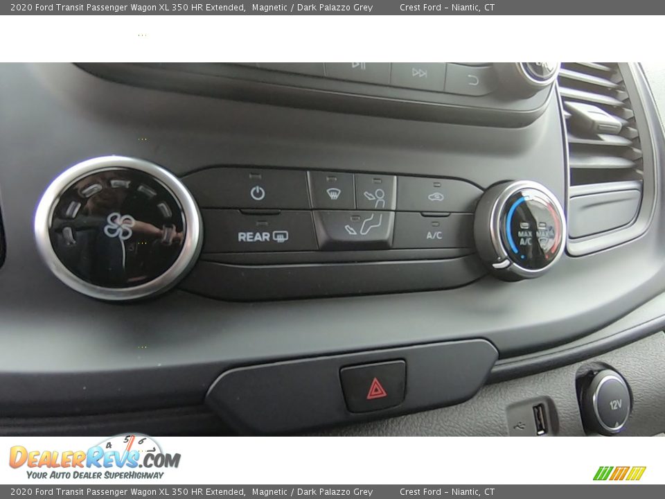 2020 Ford Transit Passenger Wagon XL 350 HR Extended Magnetic / Dark Palazzo Grey Photo #15